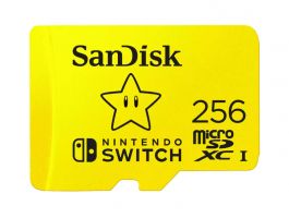Sandisk MicroSDXC Nintendo Switch 256GB, 100MB/s, U3, C10, A1, UHS-1 memóriakártya (183573)